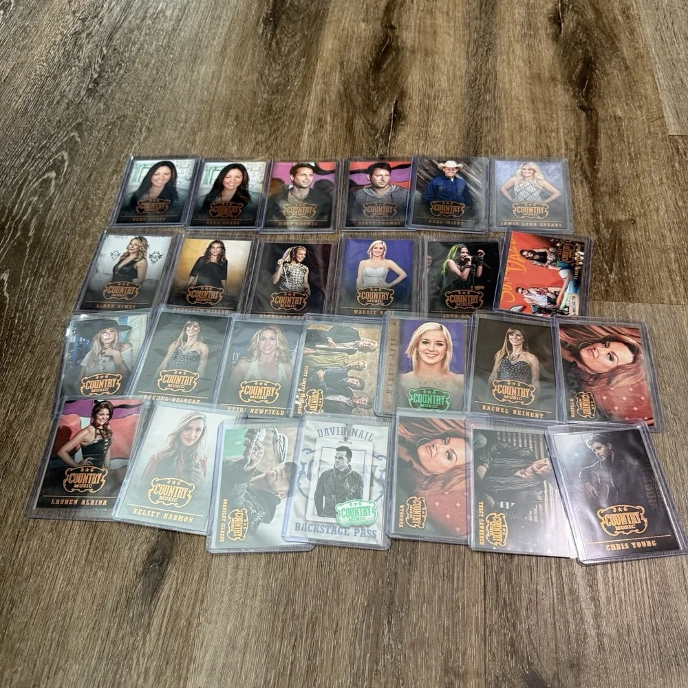 Country Music Singers Trading Card Lot CMC‎ Panini 2014 Female Band Songwriter